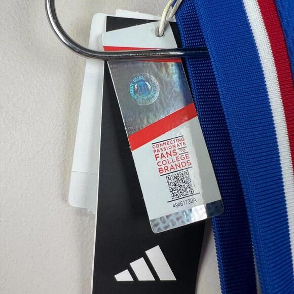 Adidas Kansas Jayhawks #24 Adams Jr Jersey Men’s L Royal Blue NCAA Basketball - Picture 4 of 9